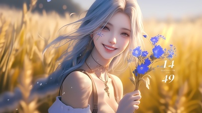 秋收季节的金克斯