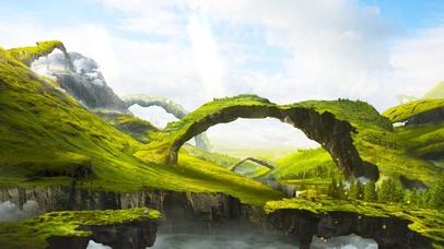 6K 超清治愈动漫风景【旷野】