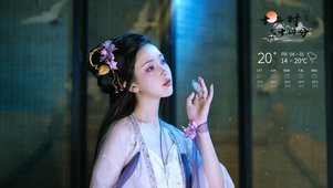 优雅古风美女