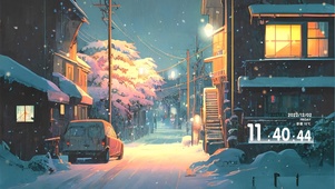 冬天的夜晚