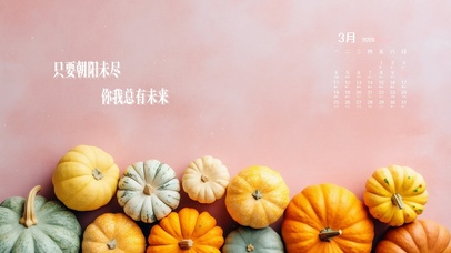 治愈粉 励志文案 南瓜