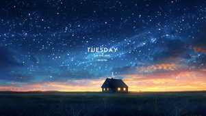星空下小屋