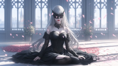 她的笑容像夏日的晚风