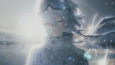 迎著晨雪去登頂