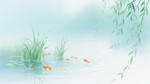 中式小池塘