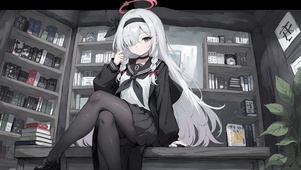 高冷黑罗娜