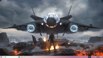 未来科幻飞船 未来战场