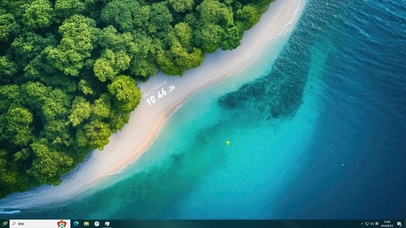 唯美海岛沙滩主题