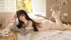 长发美女