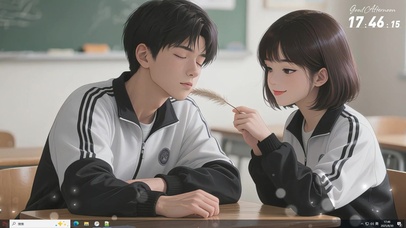 整个高中的青春都有你的足迹