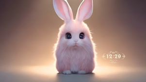 可爱萌宠小兔兔