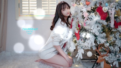 清纯性感美少女（圣诞节美女）