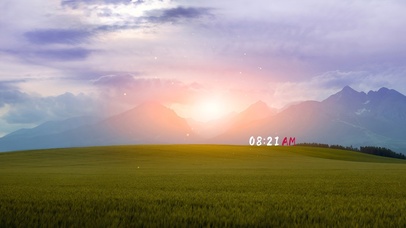 4k清晨云雾草原