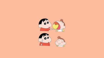 蜡笔小新两兄妹