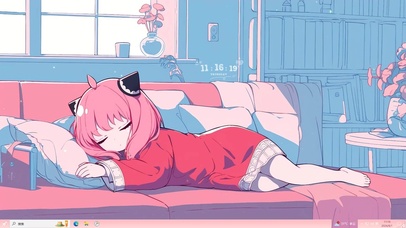 可爱午睡阿尼亚主题