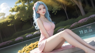 绚烂美少女