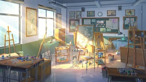 治愈温馨画室