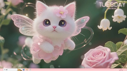 可爱的精灵猫公主