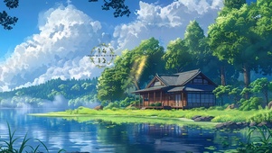 河边的小屋