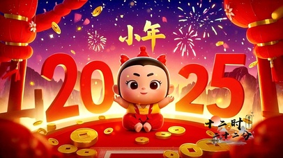 葫芦娃的2025小年快乐