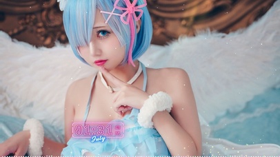 4K短发cos美少女