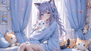 猫仔女孩