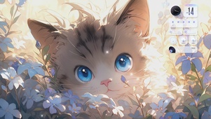花园小猫