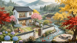 唯美的乡村