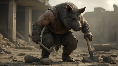 十二生肖猪之打工人