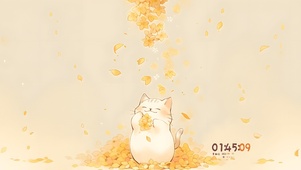 桂花与猫猫