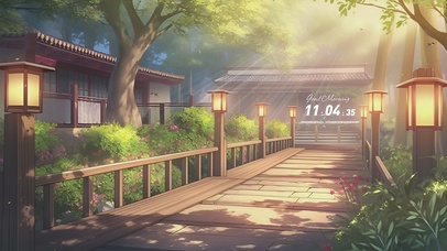 动漫场景 温馨壁纸