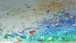 水韵漫舞-桌面主题