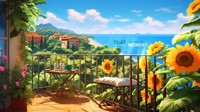 阳光向日葵海景房	