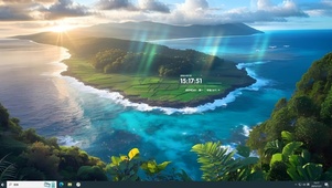  蓝色海湾 护眼