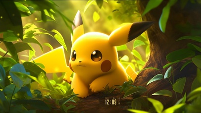 森林探险皮卡丘	