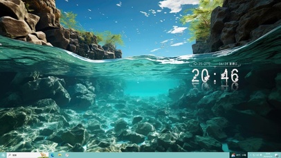 4k 海岸 水面 蓝色 清澈