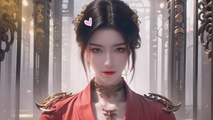 4K唯美甜美国漫女神