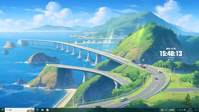 风景主题--驶入环海公路