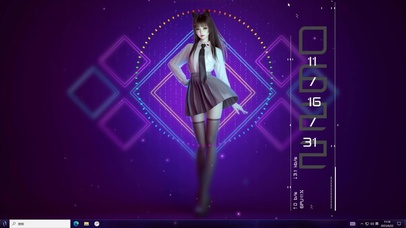 4k可爱少女百褶裙 