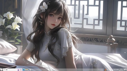 古风旗袍气质美女