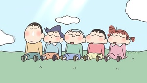 蜡笔小新超绝松弛感