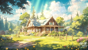 森林小木屋