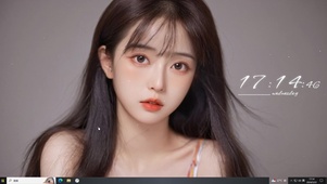 简单美少女