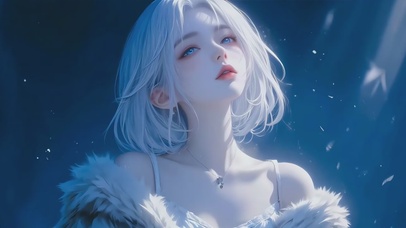纯欲白毛