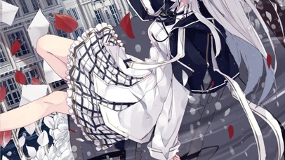 白毛少女日系异色瞳