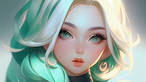 二次元美少女