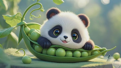爱豆荚的小熊猫