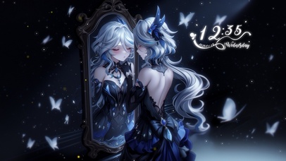 雪墨壁纸丨芙宁娜丨镜中人丨