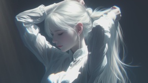 小清新唯美少女