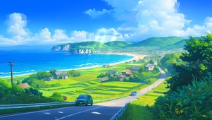 去海边旅行吧